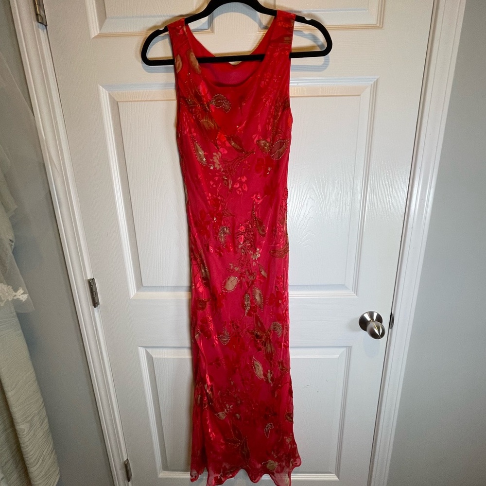 Valentine's Cocktail Red Dress